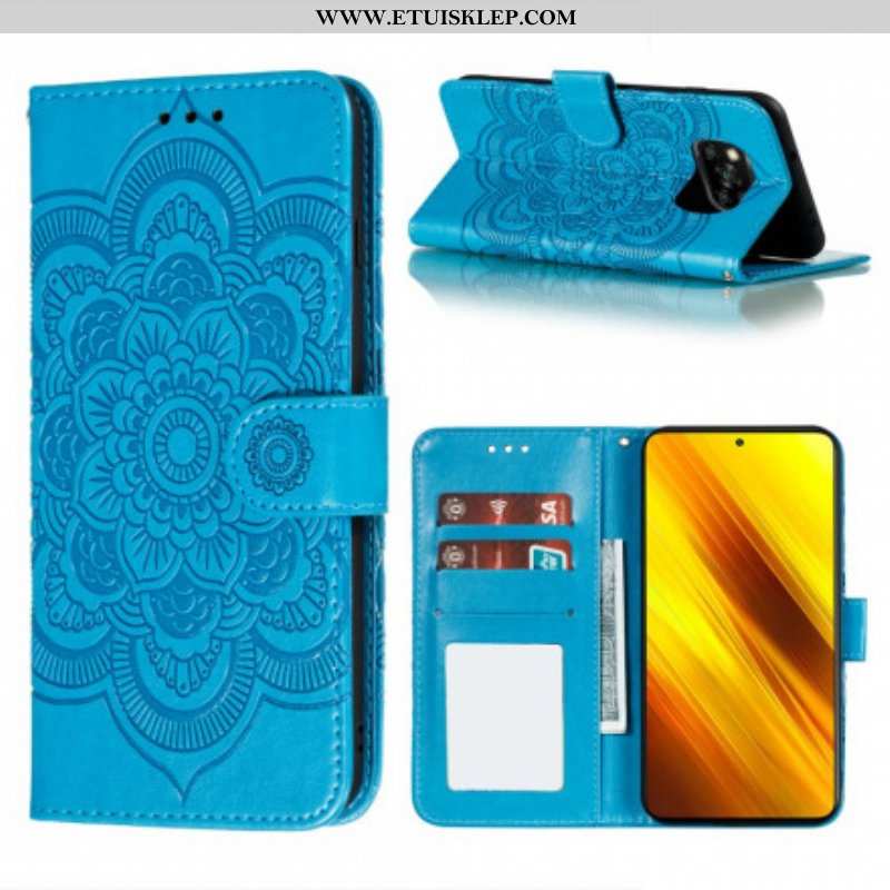 Etui Folio do Poco X3 / X3 Pro / X3 NFC Pełna Mandala